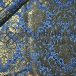 brocade-with-flowers-blue-gold